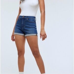 Madewell High-Rise Denim Shorts: Cutoff Edition size 28 L25